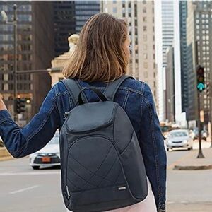 Travelon Anti Theft Classic Backpack Navy Blue